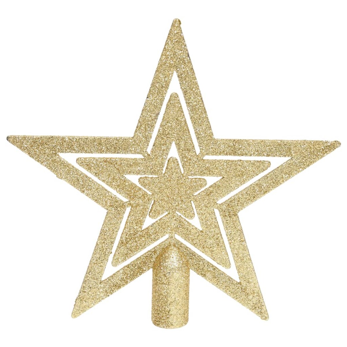 vidaXL 70-cz. zestaw ozdób świątecznych, złoto i czerwień