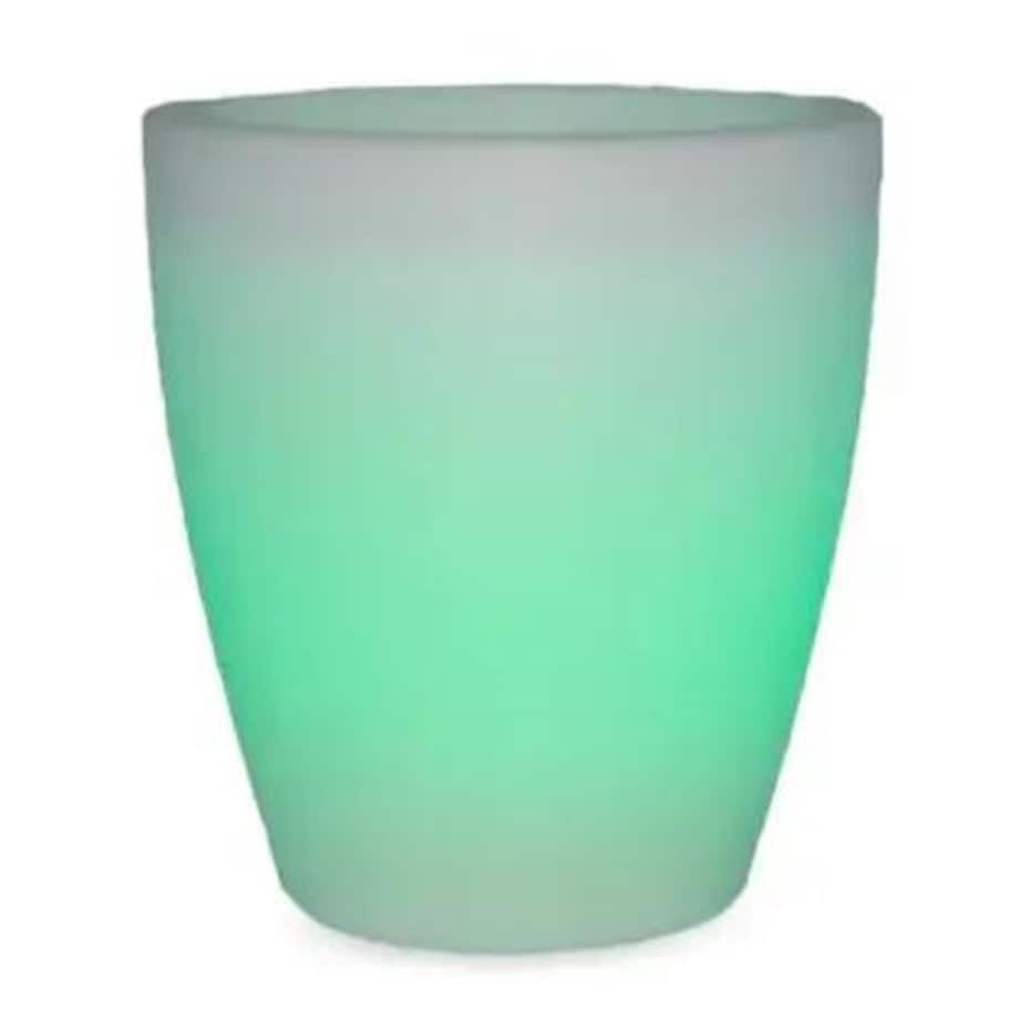 Solarna donica balkonowa Violeta LUMVL055SSNW King Home IP65 biała