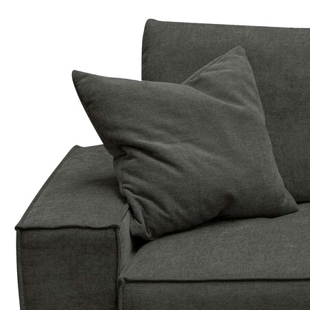 Melow Sofa narożna - antracytowa