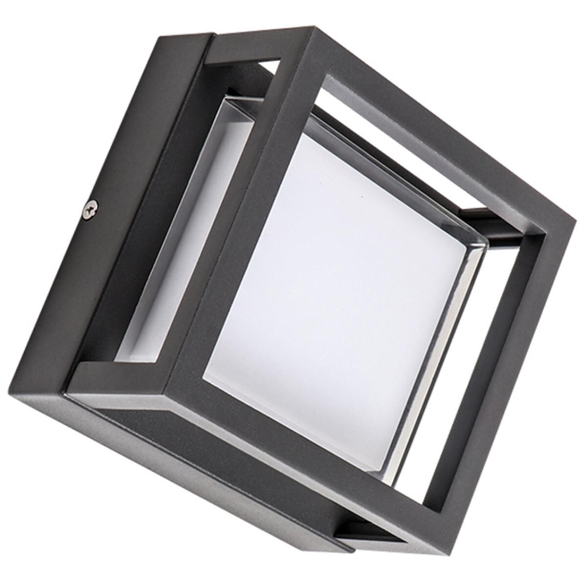 Zewnętrzny kinkiet Kansas 319869 LED 12W ramka czarny