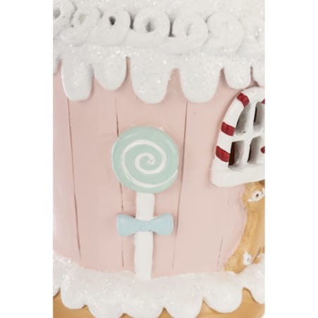 Figurka - domek MUFFIN LED 20,5x12 cm