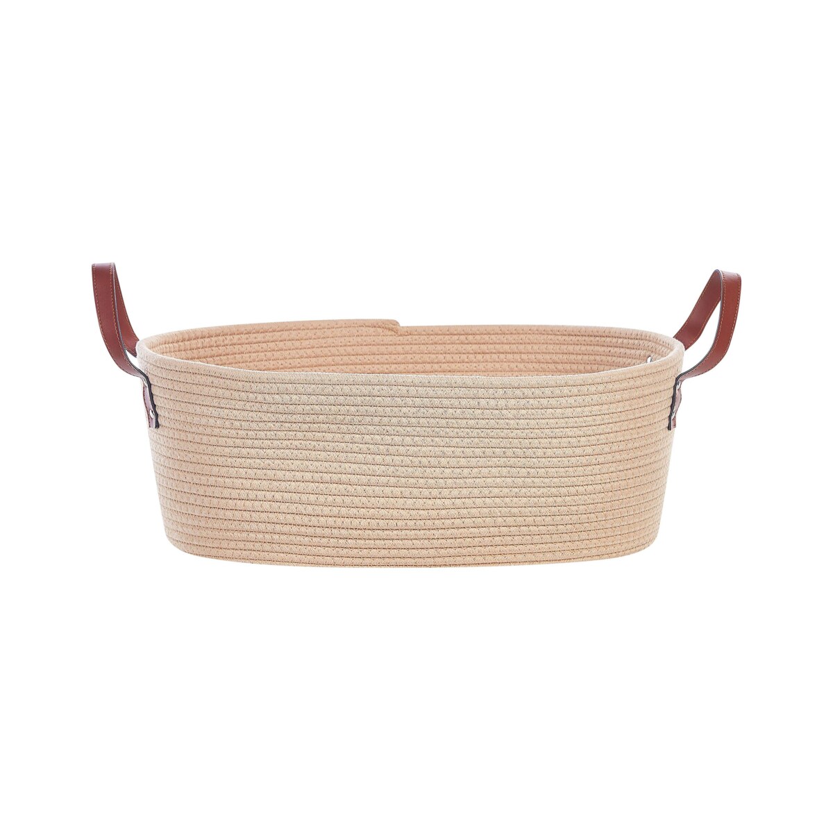 Zestaw 2 koszy bawełnianych beżowy GISSAR