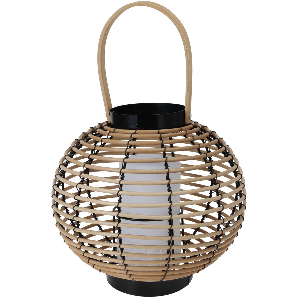 Rattanowa lampa z uchwytem, LED