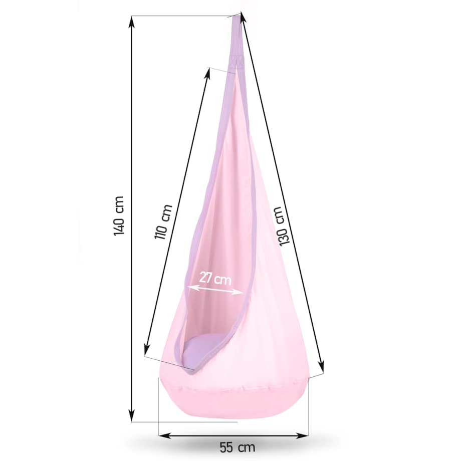 Kokon huśtawka bujak fotel wiszący dla dzieci Neo-Sport