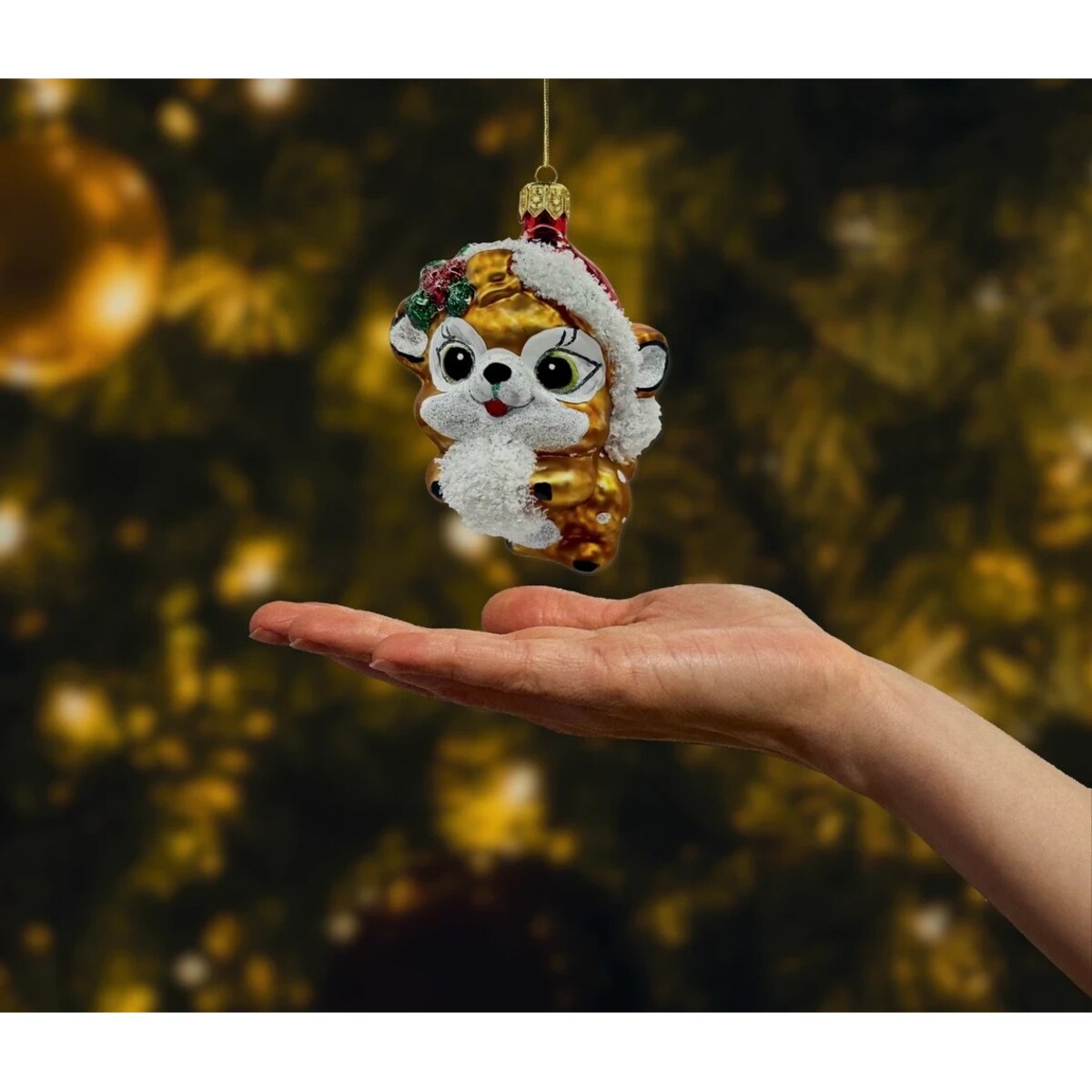 Bombka choinkowa: Świąteczny Reniferek