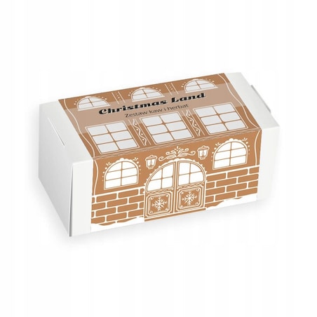 ŚWIĄTECZNY ZESTAW PREZENTOWY "CHRISTMAS LAND" 10 SMAKÓW KAW I 10 SMAKÓW HERBAT SYPANYCH - PREZENT UPOMINEK NA MIKOŁAJA ŚWIĘTA GWIAZDKĘ BOŻE NARODZENIE POD CHOINKĘ DLA KOBIETY FACETA