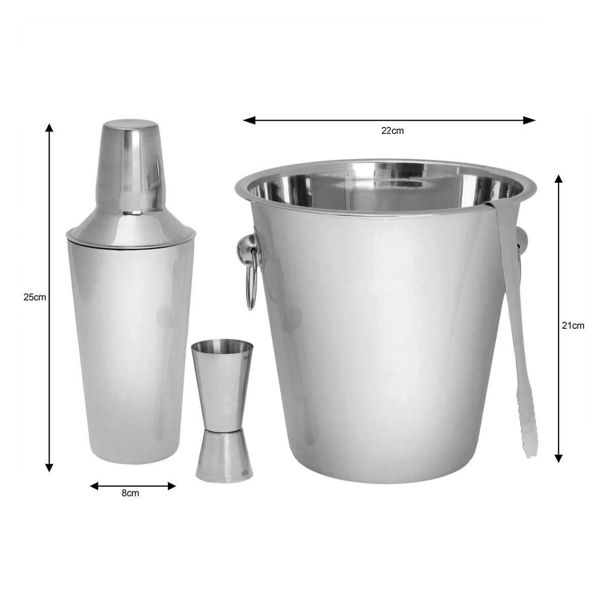 Zestaw Barmański 4 Elemeny Kinghoff Kh-1244