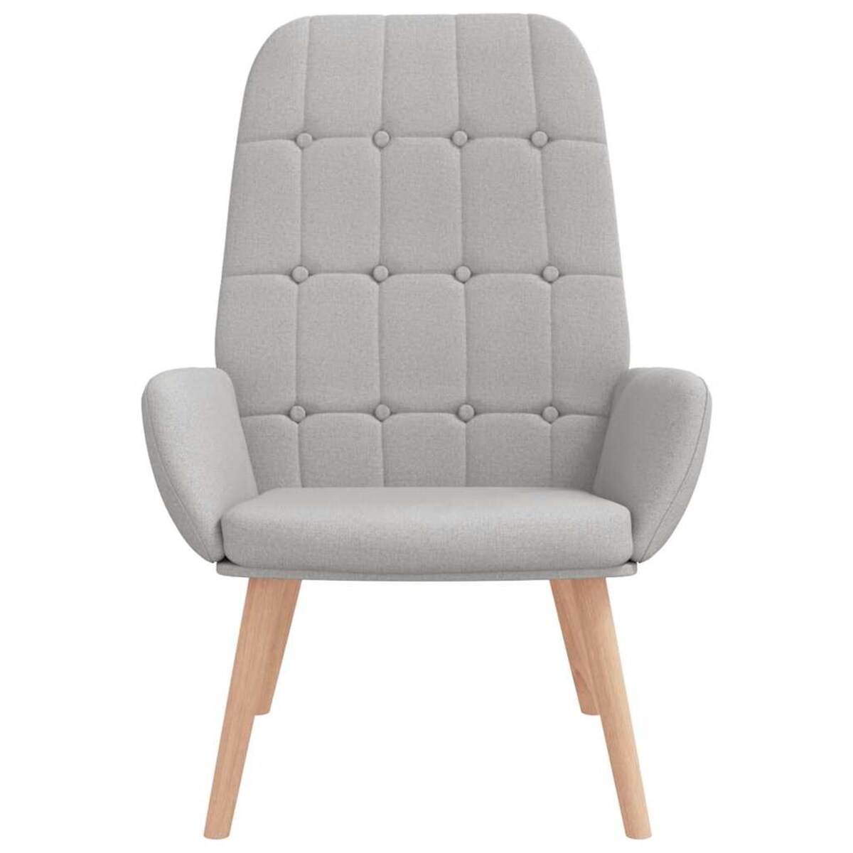 vidaXL Fotel relaksacyjny Cloud Grey Fabric