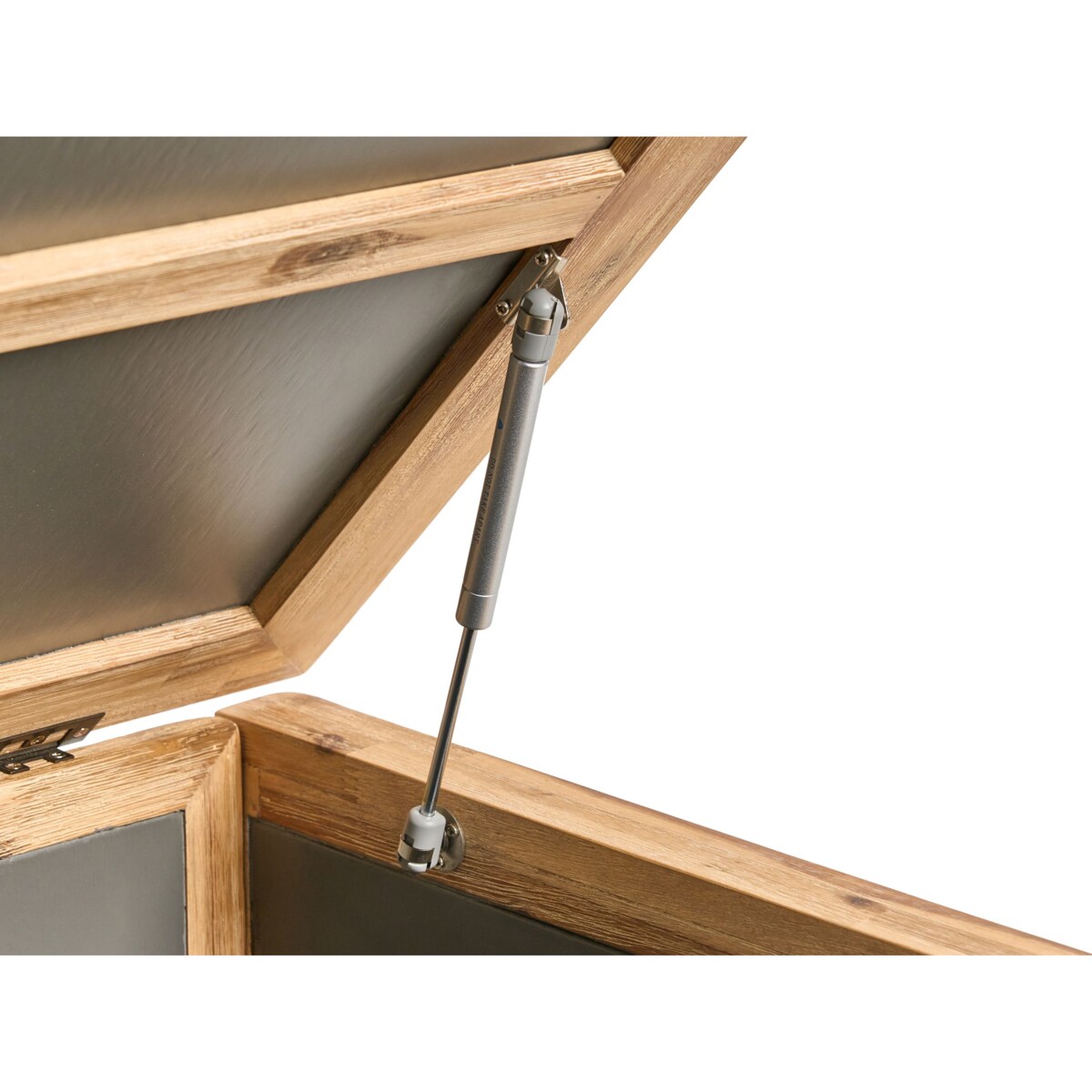 Skrzynia ogrodowa ACATE Beton 121 cm 72 cm Szary