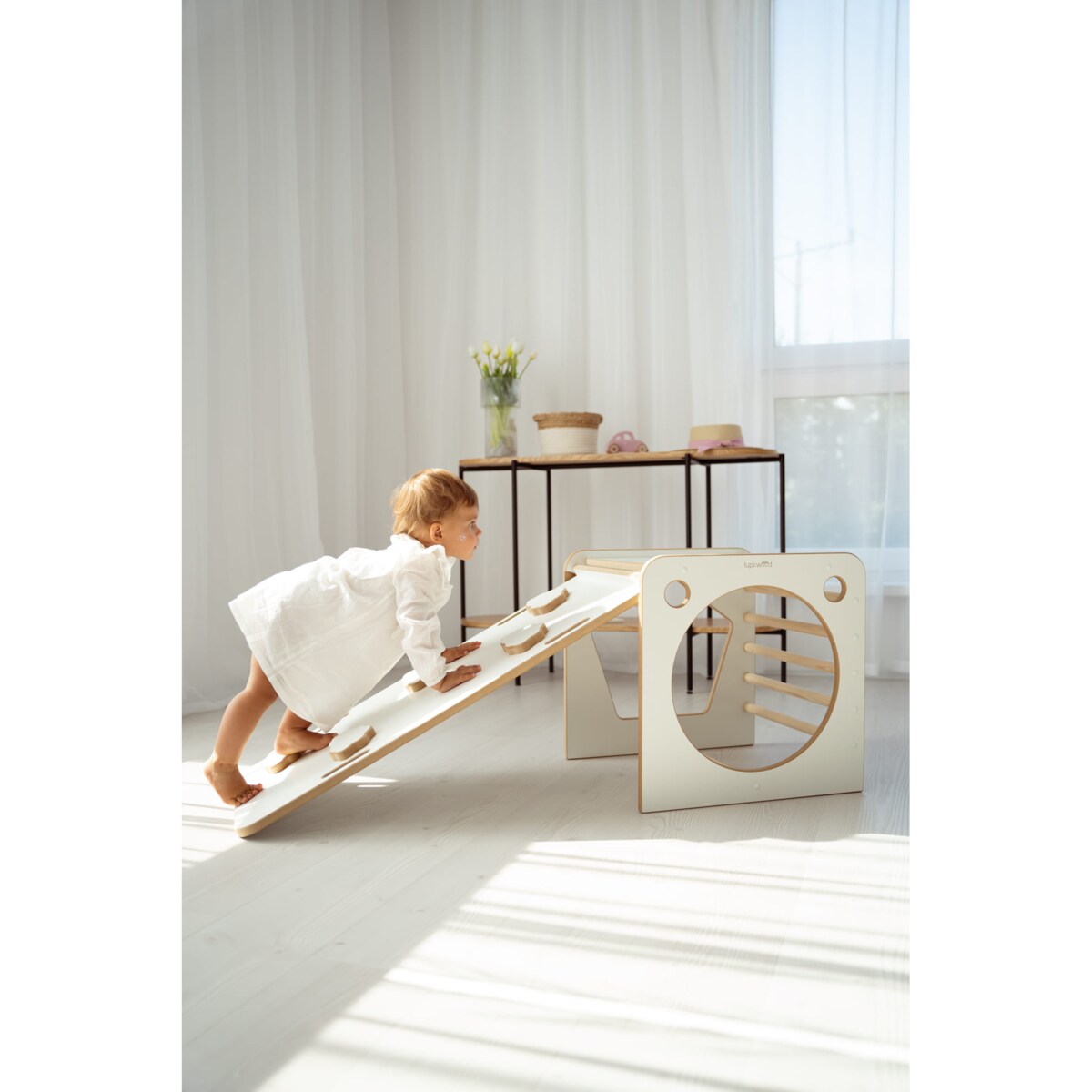 Zjeżdżalnia CHMURKI do MAŁEGO bujaka i kostki