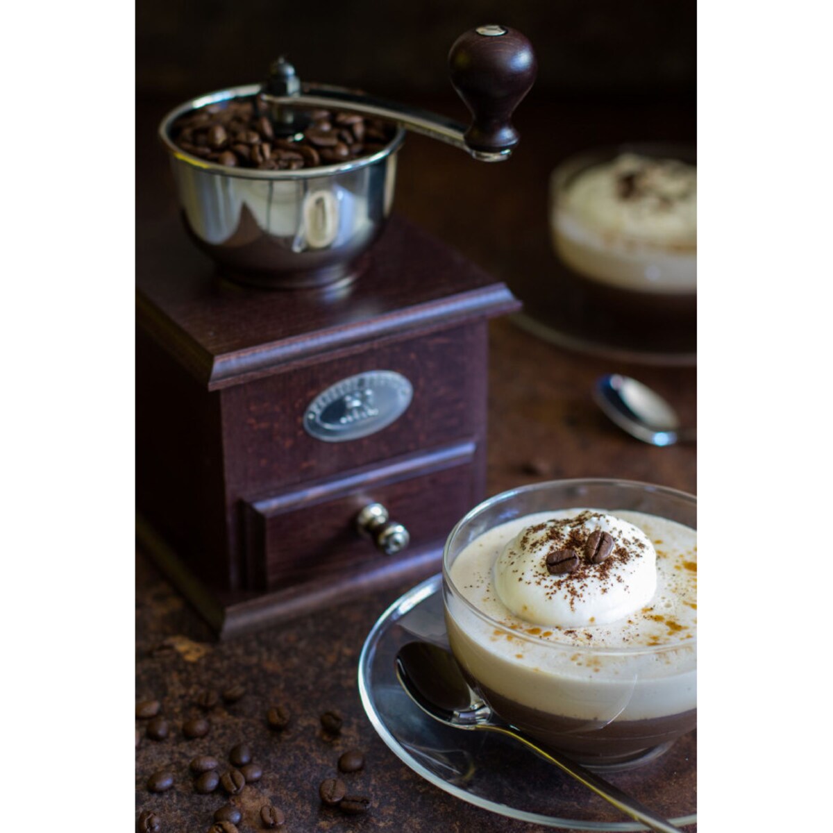 Młynek do kawy Bresil drewno, 21 cm, Peugeot