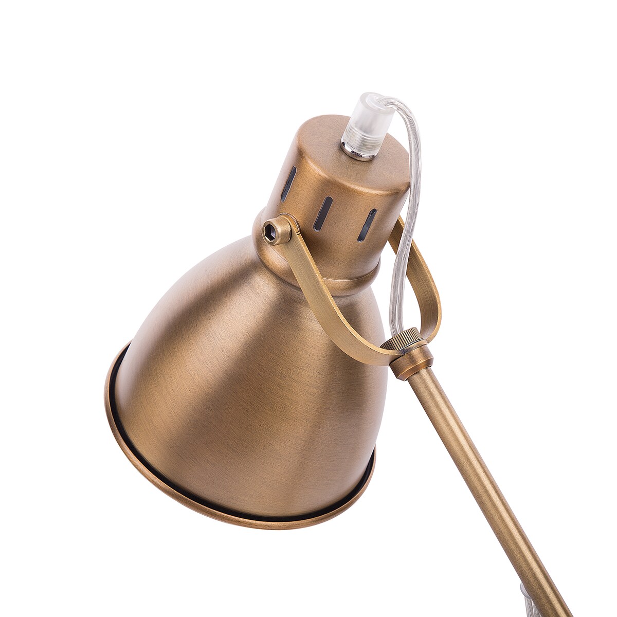 Lampa biurkowa MONSAN Regulowana Metal Mosiężny