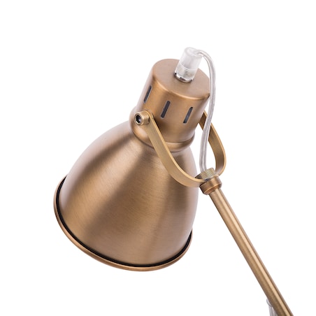 Lampa biurkowa MONSAN Regulowana Metal Mosiężny