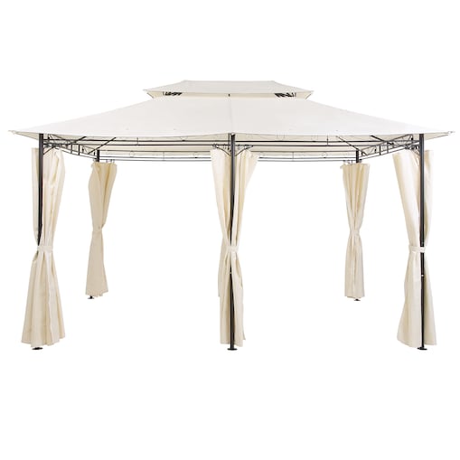 Pawilon ogrodowy COLOS Metal 400 cm 300 cm Beżowy