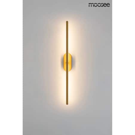 Lampa ścienna Tobia MSE010400212 prosta obrotowa złota