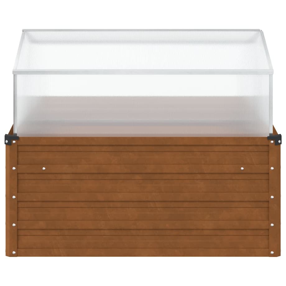 vidaXL Donica ogrodowa/ inspekt, stal kortenowska