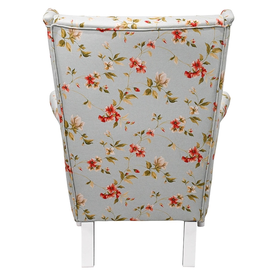 Fotel klasyczny Paul - kwiaty - 82cm x 101cm x 93cm