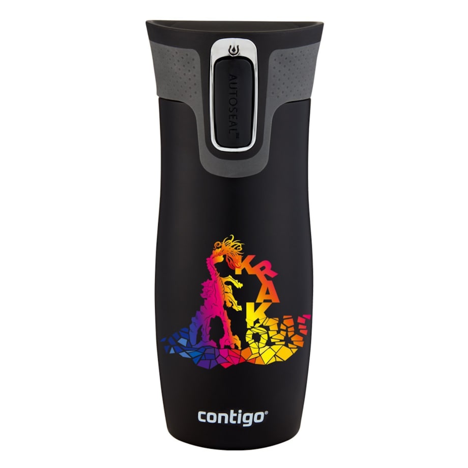 Kubek termiczny Contigo West Loop 2.0 470 ml - Kraków - czarny