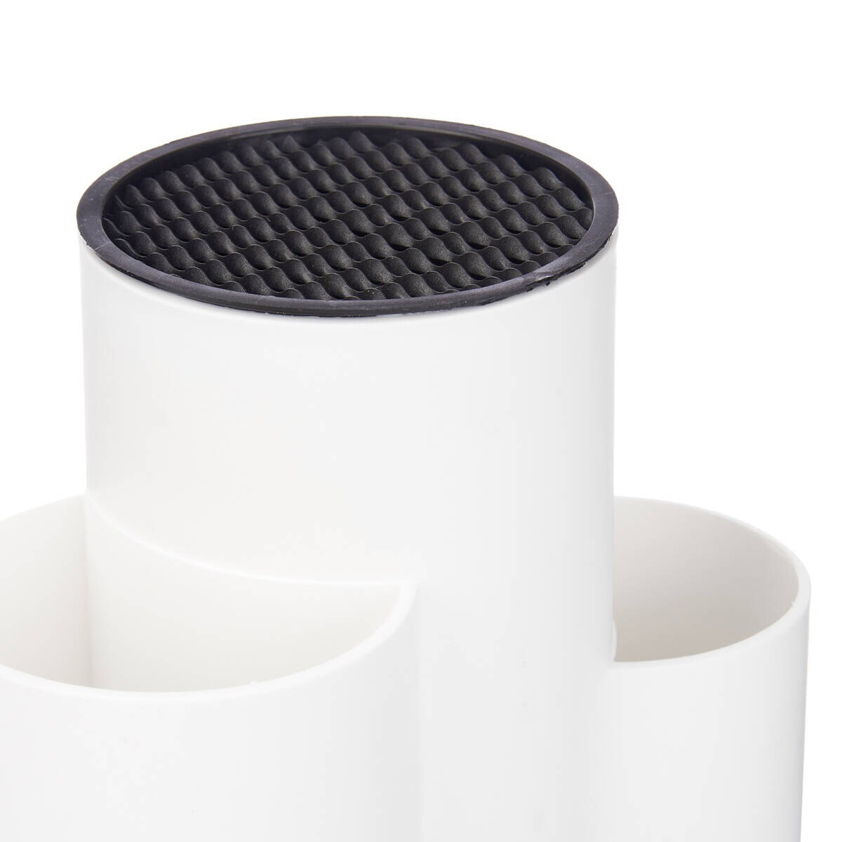 Stojak na noże, plastikowy, 12,5 x 23 x 22 cm