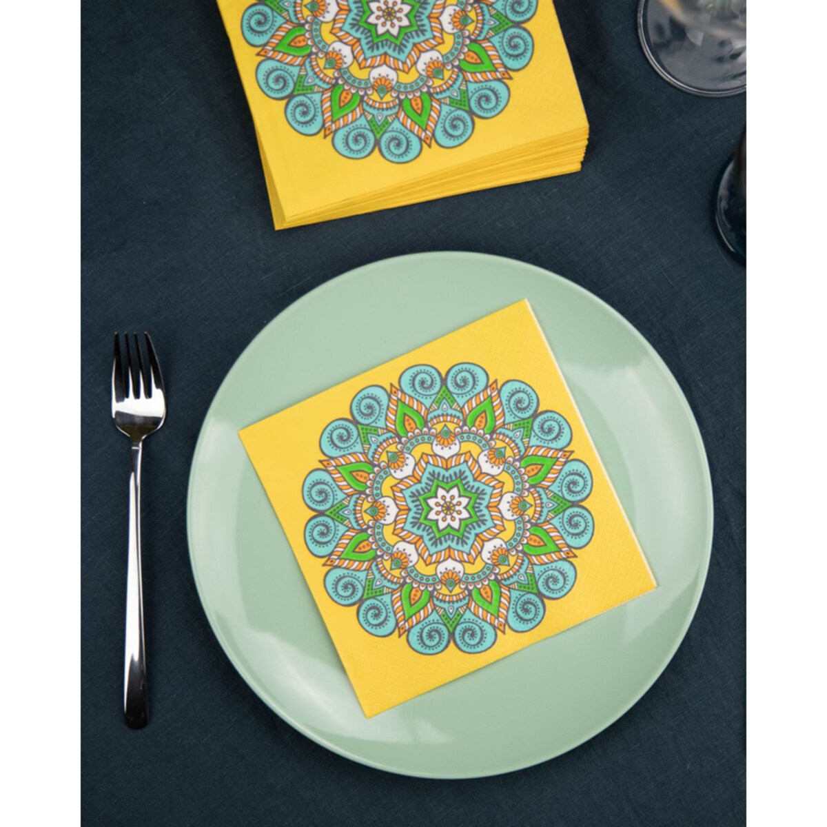 Serwetki stołowe Renova Mandala 20 szt