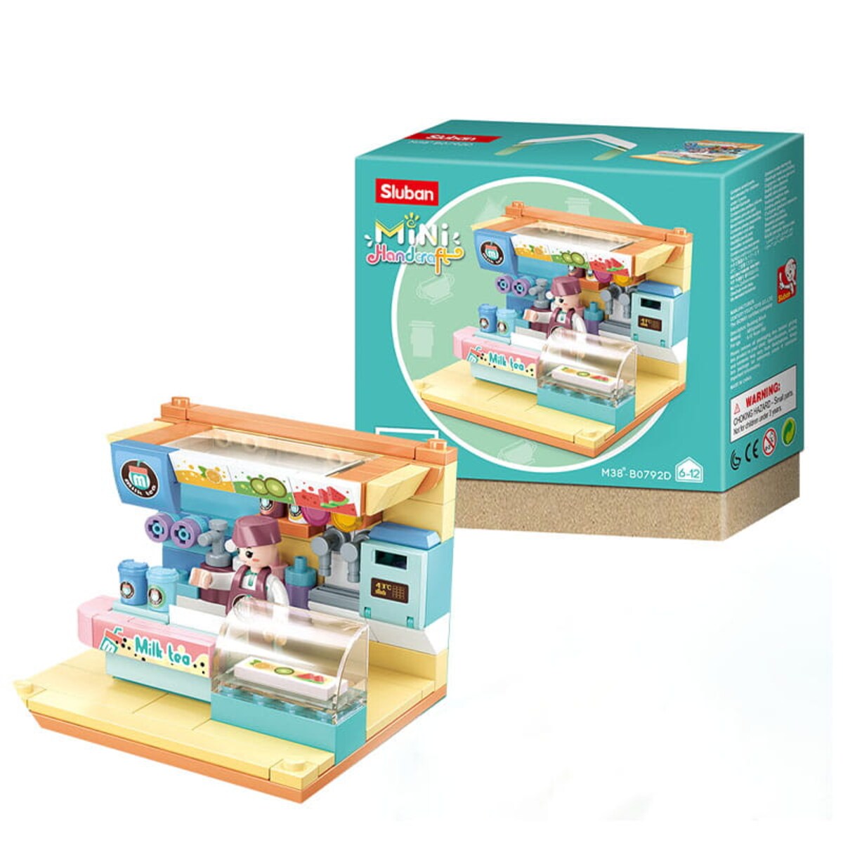 SOK BAR - mini pokoik klocki - Sluban - 108 elementów