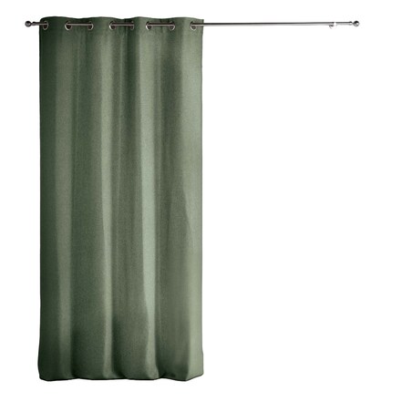 Zasłona na przelotkach CHAMBRAY CHINEA CEDRE, 135 x 240 cm, zaciemniająca