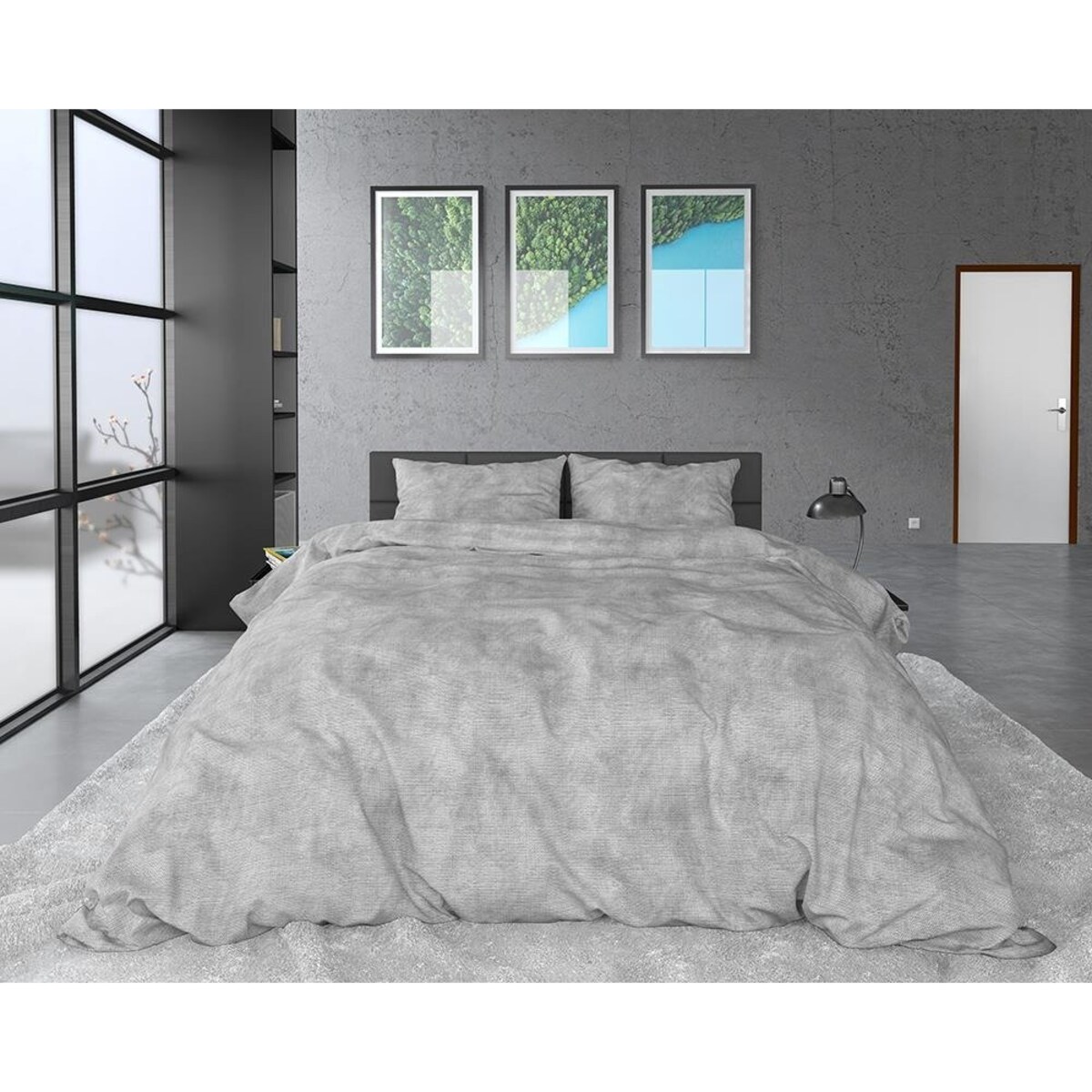 Pościel flanelowa WASHED COTTON, 200 x 220 cm, SLEEPTIME