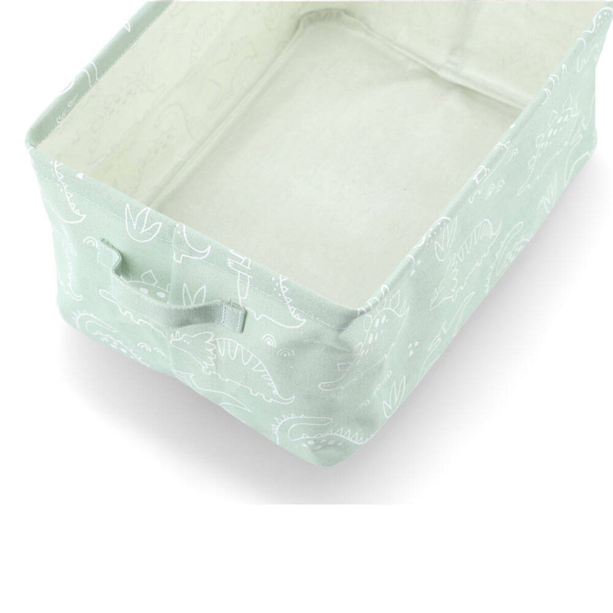 Płócienny koszyk DINO, 28 x 21 x 16 cm