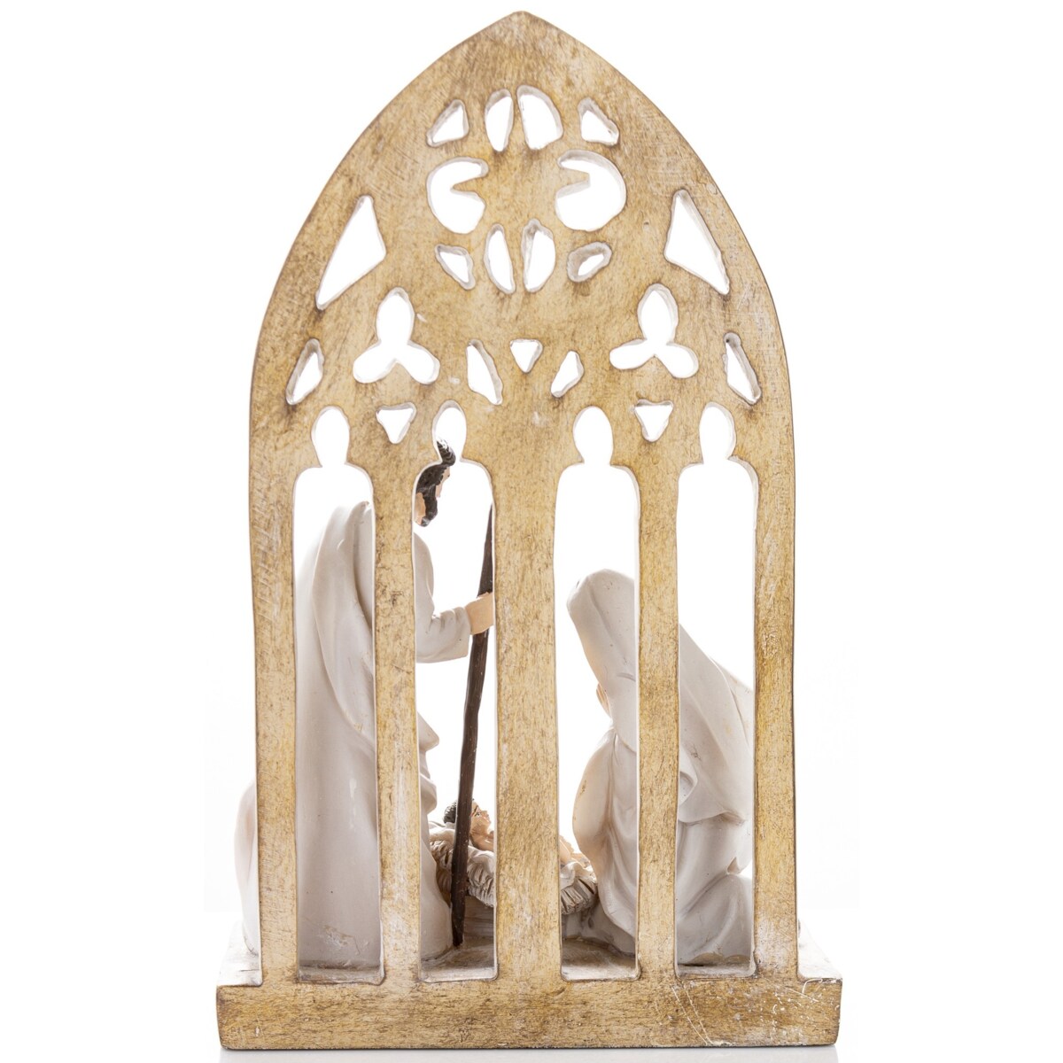 Dekoracja świąteczna 28x17x8,5 cm SZOPKA BOŻONARODZENIOWA-4