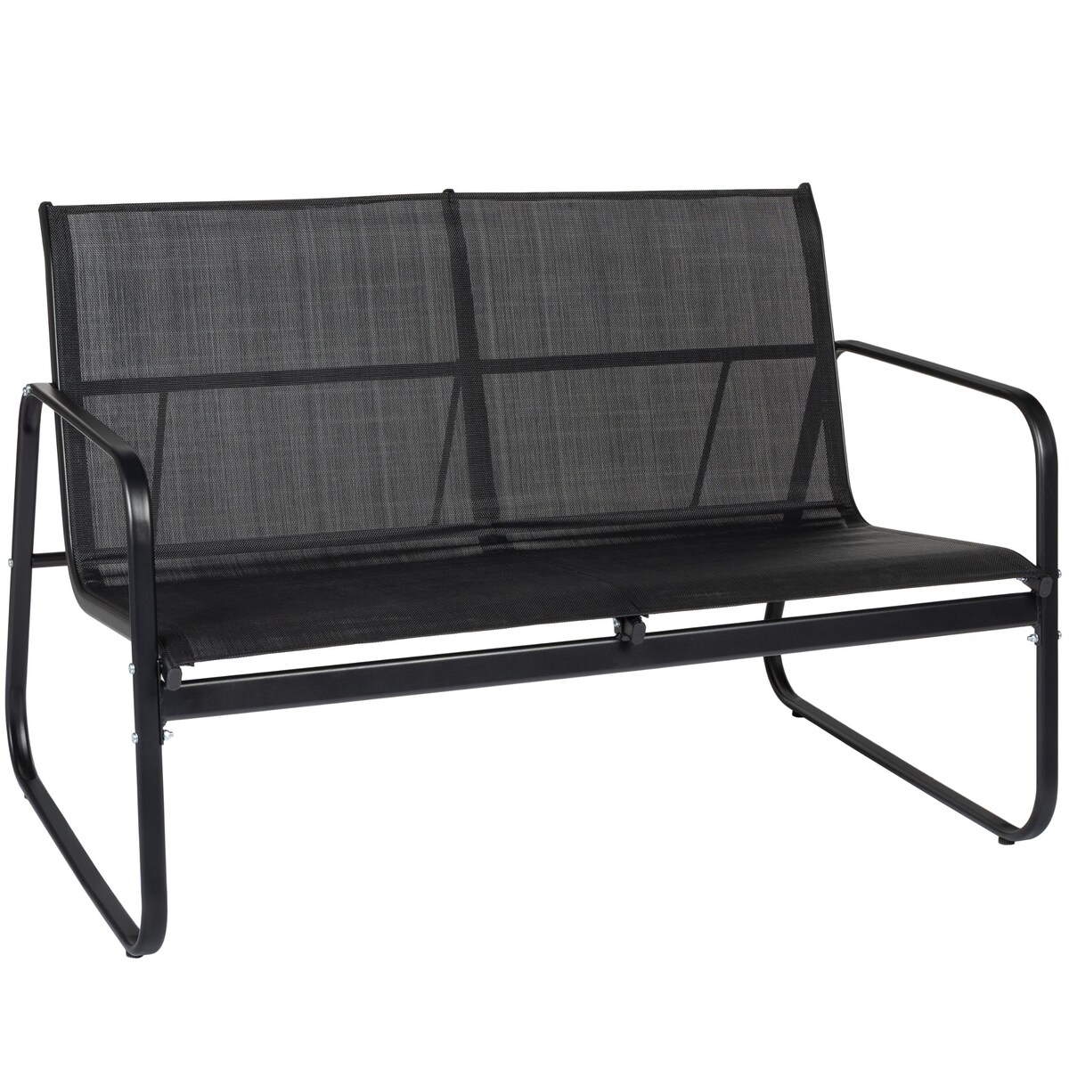 Zestaw mebli ogrodowych 2 x fotel sofa stolik czarny FUNFIT garden