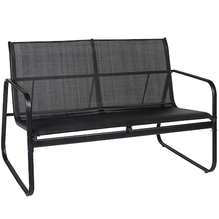 Zestaw mebli ogrodowych 2 x fotel sofa stolik czarny FUNFIT garden