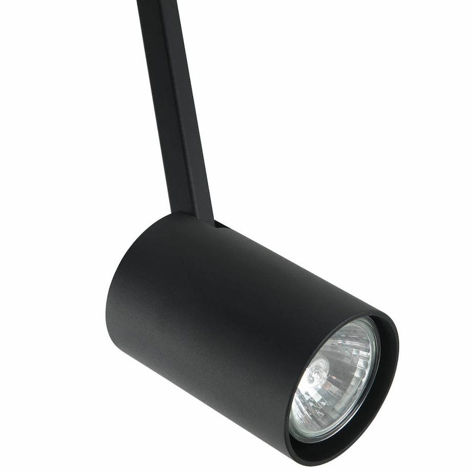 LAMPA sufitowa Tuka Nero L Orlicki Design regulowana OPRAWA metalowa downlight tuba czarna