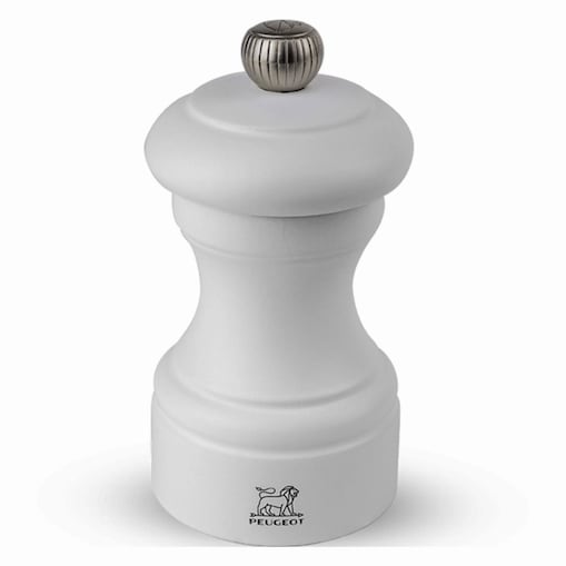 Młynek do soli Bistro biały, 10 cm, Peugeot