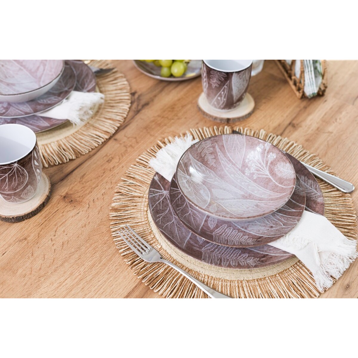 Talerz płytki 27 cm Boss Cztery Pory Roku Jesień LU39 (9075B)