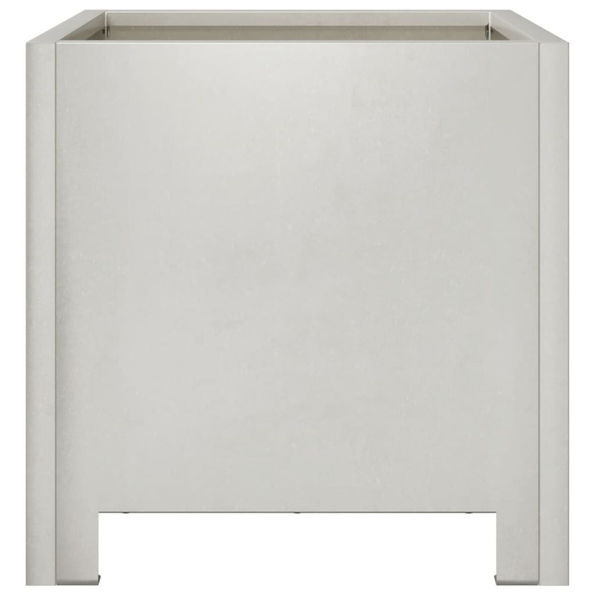 vidaXL Donica ogrodowa, 30x30x30 cm, stal nierdzewna