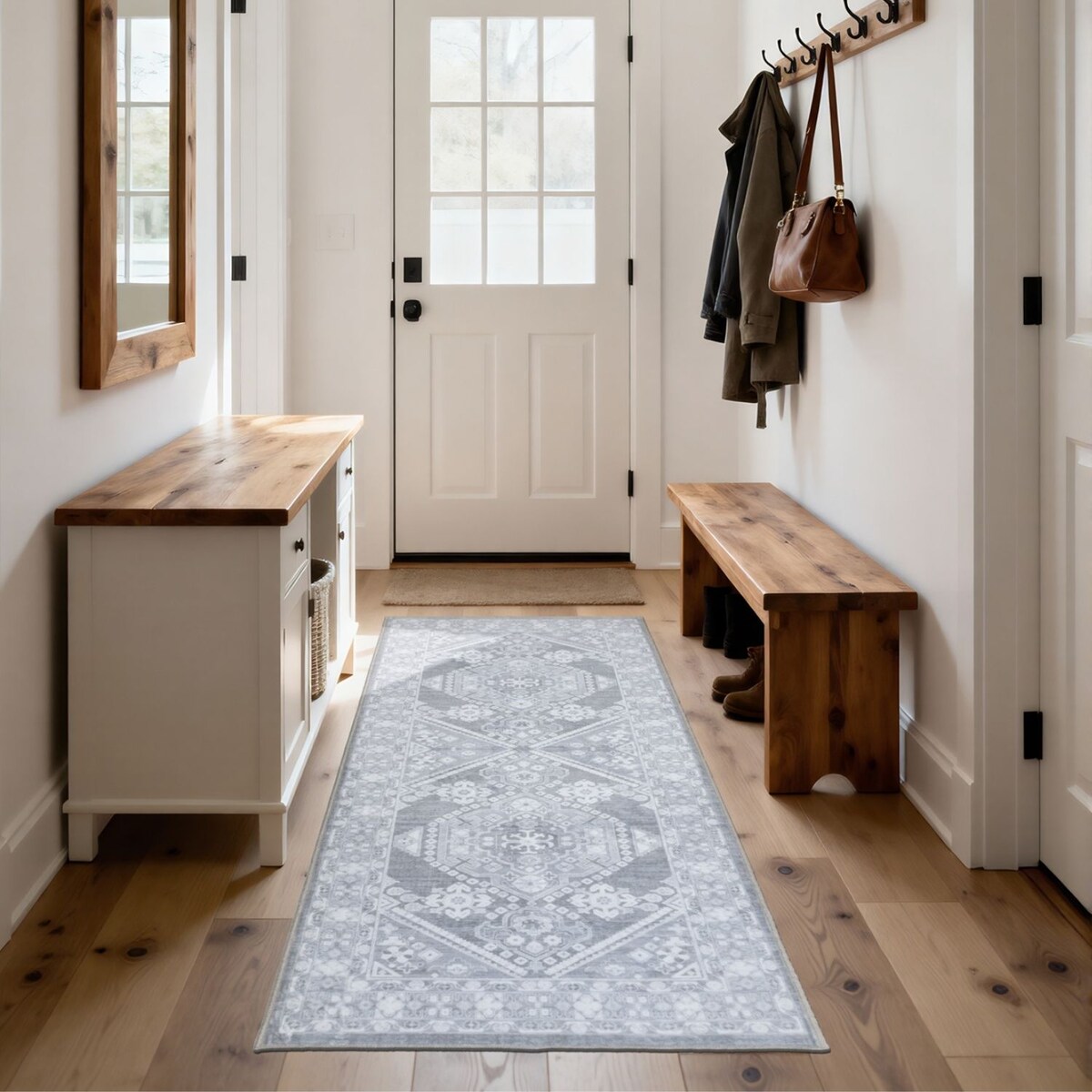 Dywan Klasyczny Sereno 80x200 cm Velvet Szary