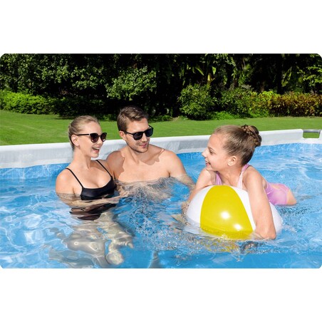 Basen ogrodowy stelażowy Bestway 5612B 640x274x132 cm zestaw 11w1