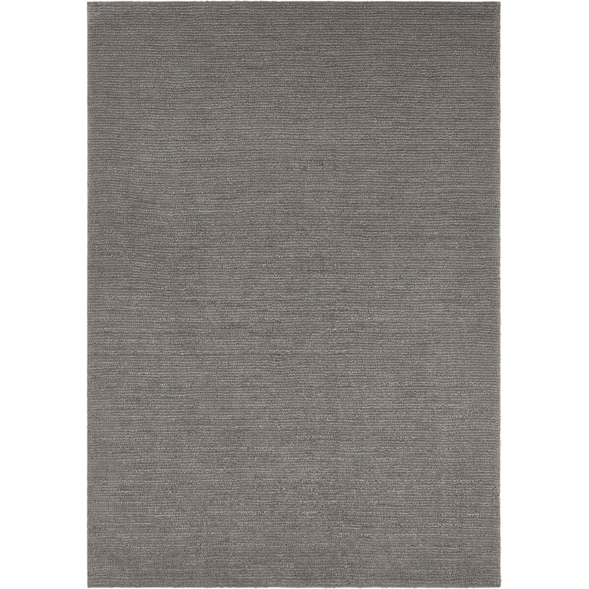 Dywan pluszowy 120x170cm do salonu,szary z krótkim miękkim włosiem
