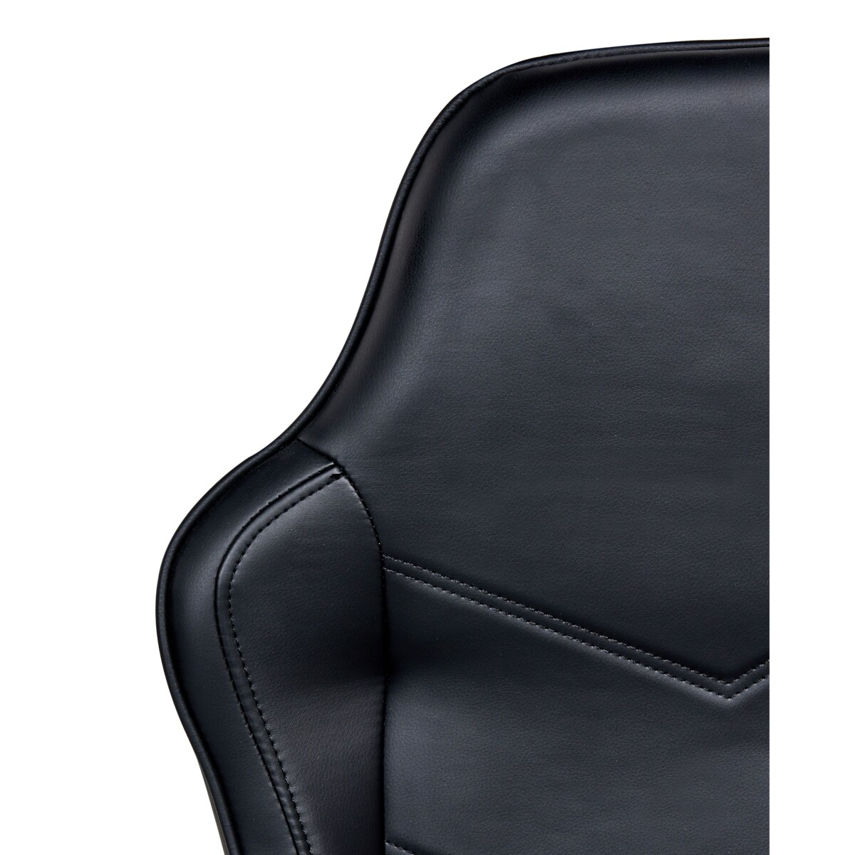 Krzesło biurowe Obrotowy TRIUMPHER Ekoskóra Czarny