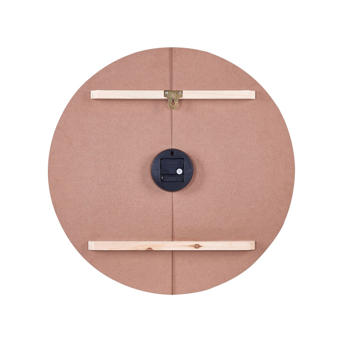 Zegar ścienny ø 60 cm jasne drewno CABIC