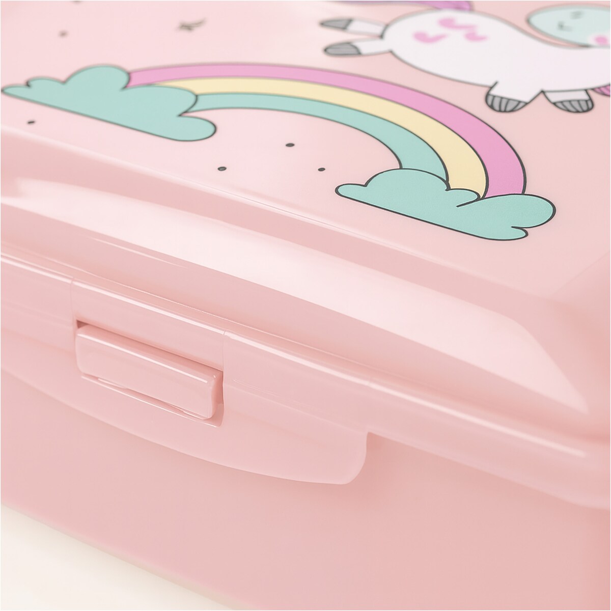 Pojemnik Śniadaniowy Dla Dzieci Lunchbox Na Śniadanie Chlebak Dziecięcy Jednorożec Różowy