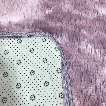 Dywan różowy pluszowy shaggy włochacz rabbit 220x160 cm mięciutki miły xxl