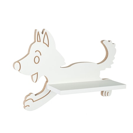 Półka Little Dog 53x14x35cm, 53 x 14 x 35 cm