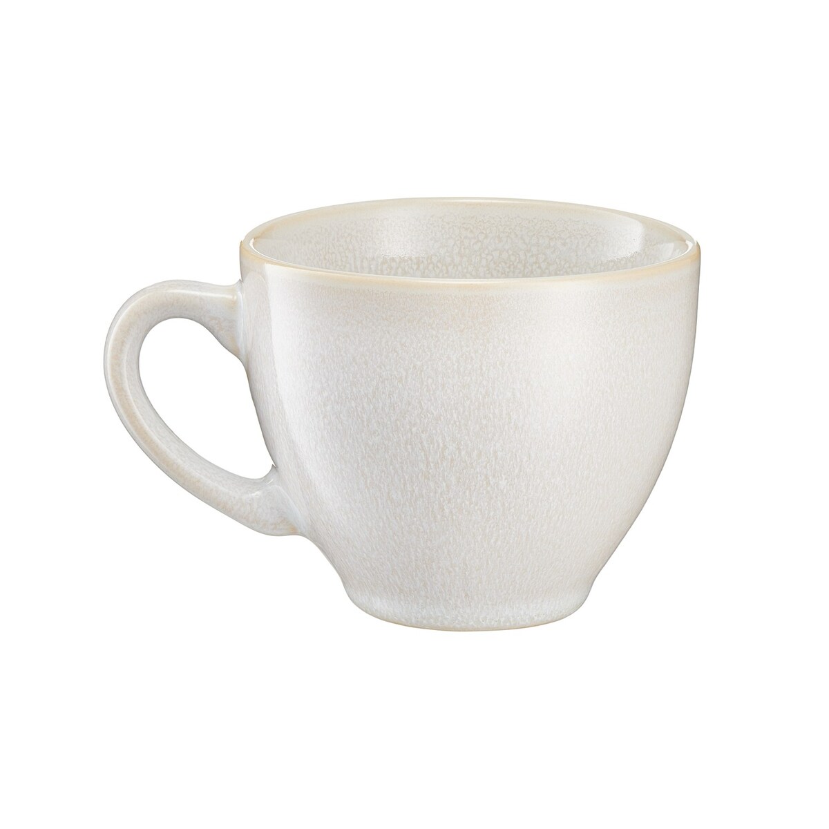 VILLA ITALIA Filiżanka do kawy ze spodkiem 220 ml kamionkowa NORDEN