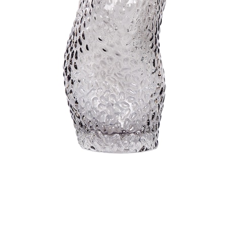 Wazon na kwiaty DYTIKO Szkło 31 cm Szary