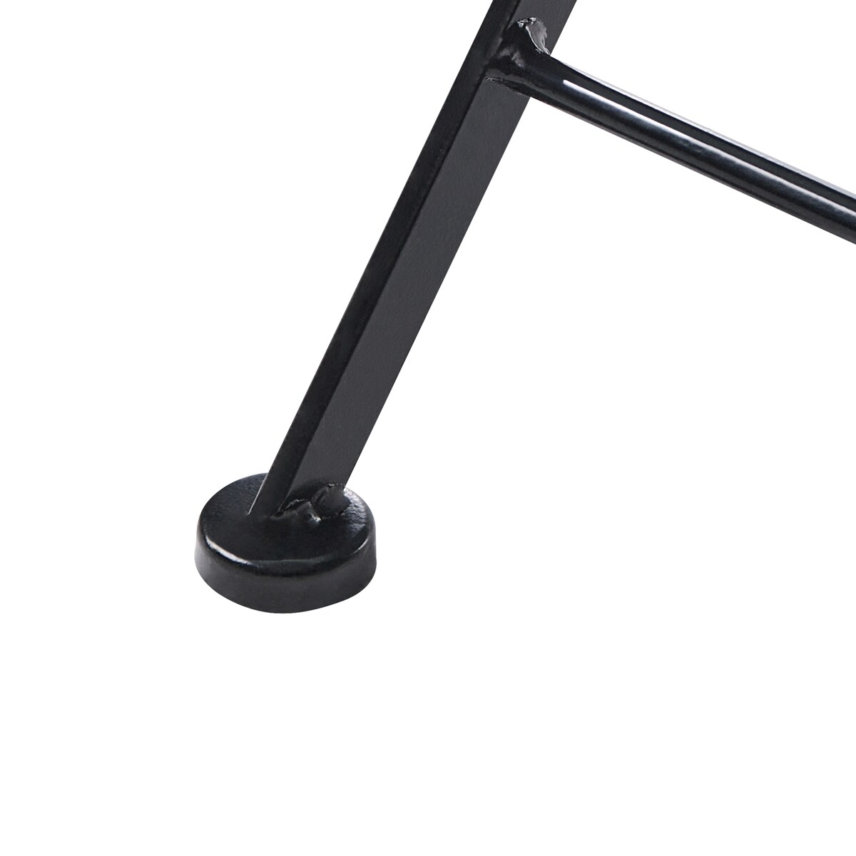 Stolik bistro COLLIO 60 cm 60 cm Metal Czarny