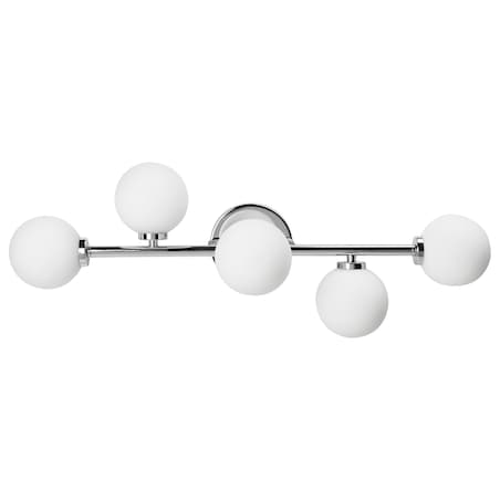 Lampa ścienna MINOTOS Srebrny Metal