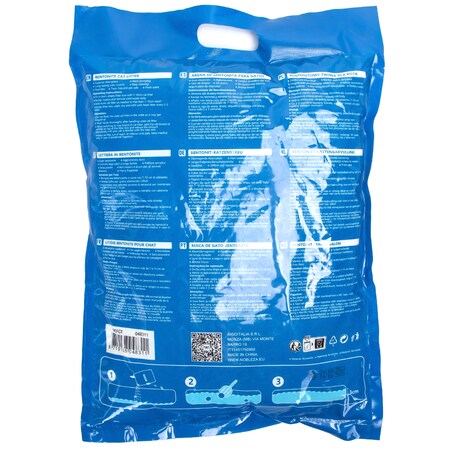 Żwirek Dla Kota Bentonitowy Do Kuwety 3,8 L Zbrylający Bezpyłowy Cytrynowy