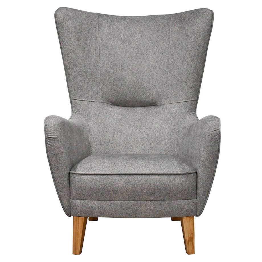 Fotel nowoczesny Romeo - szary - 82cm x 113cm x 94cm