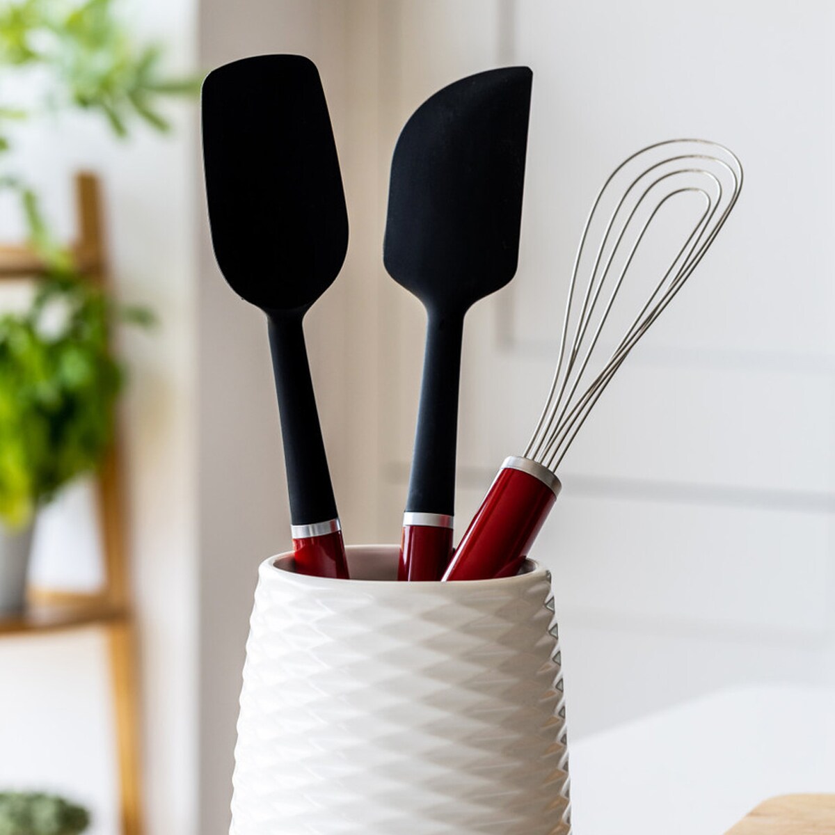 Kitchen Aid zestaw silikonowych szpatułek 2 sztuki Empire Red